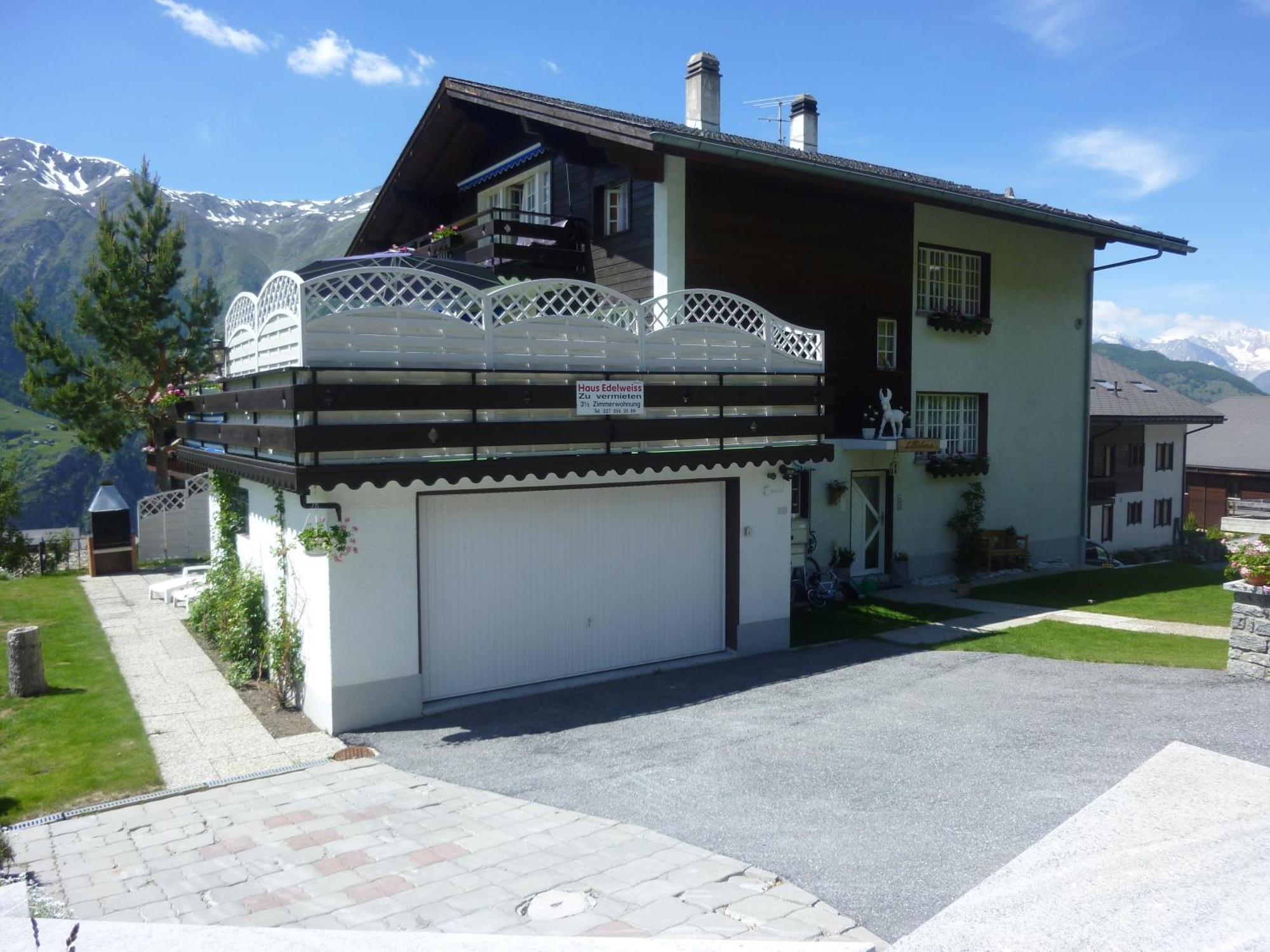 Ferienwohnung Edelweiss Грахен Экстерьер фото